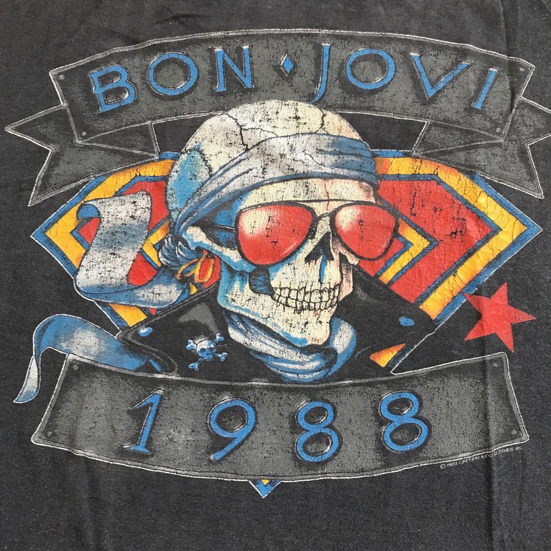1988年製 ボンジョビ BON JOVI ヴィンテージ Tシャツ 画像3