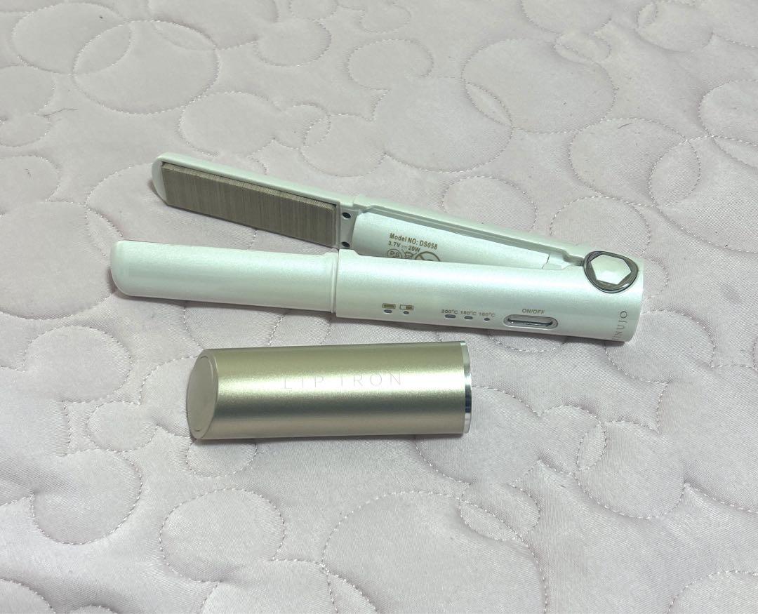 美品 KINUJO 絹女LIP IRON コードレス ヘアアイロン