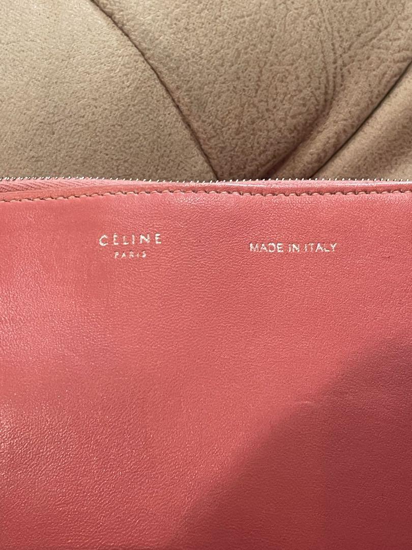 CELINE クラッチバック　ピンク