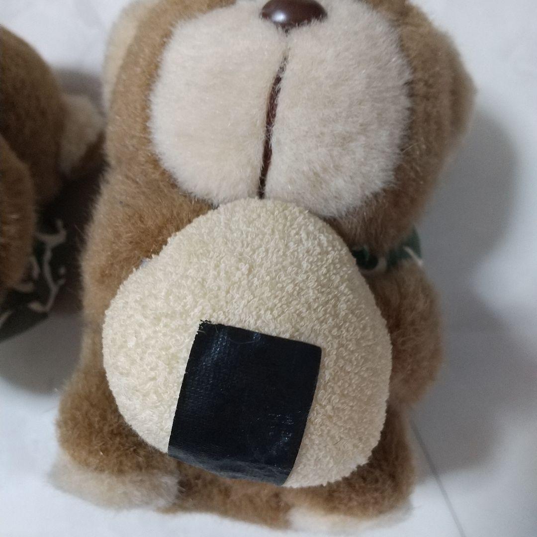 昭和レトロ ハニートイズ クマジロー似 ぬいぐるみマスコット