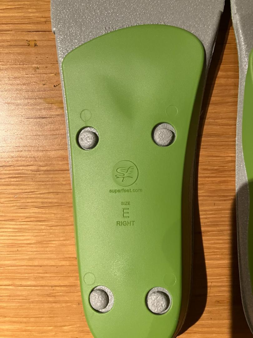 スーパーフィート グリーン E 26～28 cm インソール