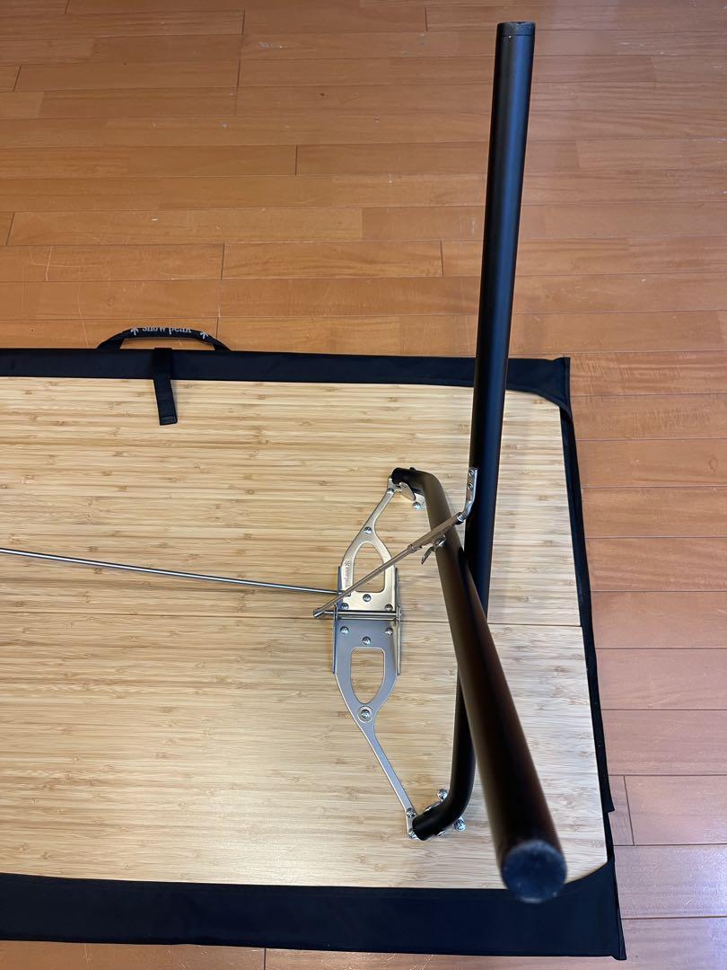 スノーピーク☆ ワンアクションテーブルロングLight Bambooブラック