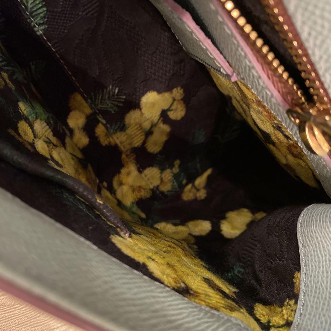 Dolce & Gabbana レオパード柄 ショルダーバッグ ピンク 水色