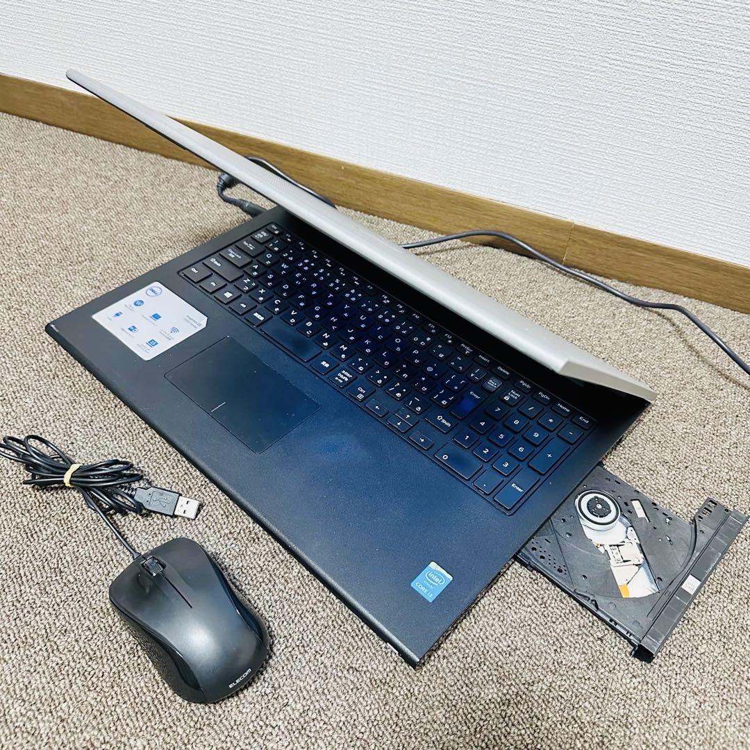 Y505 DELLノートパソコンWEBカメラSSD高速 Win11オフィス付き DELL - T315 Dellノートパソコン WEBカメラi5高速Windows11