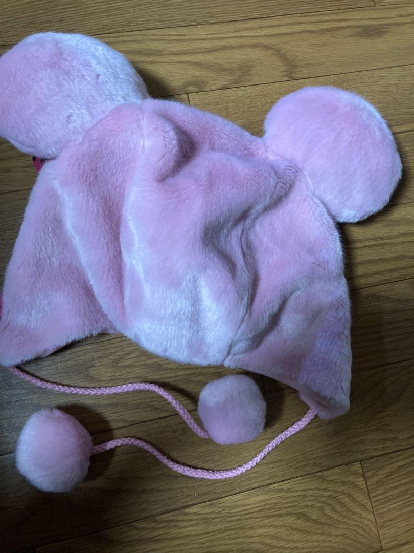 ミニー　ファンキャップ　ピンク　ディズニー
