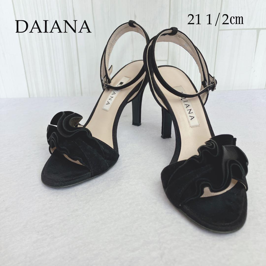 値下げ‼️ DIANA ブラック サンダル Sサイズ - メルカリ