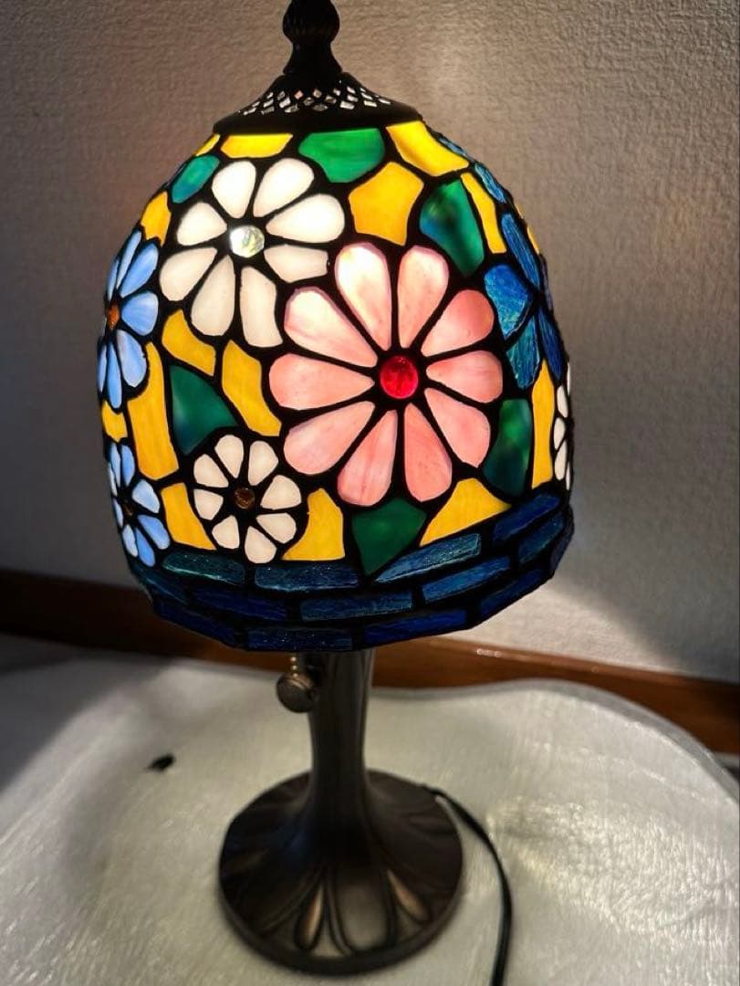 ステンドグラスランプ 卓上ランプ