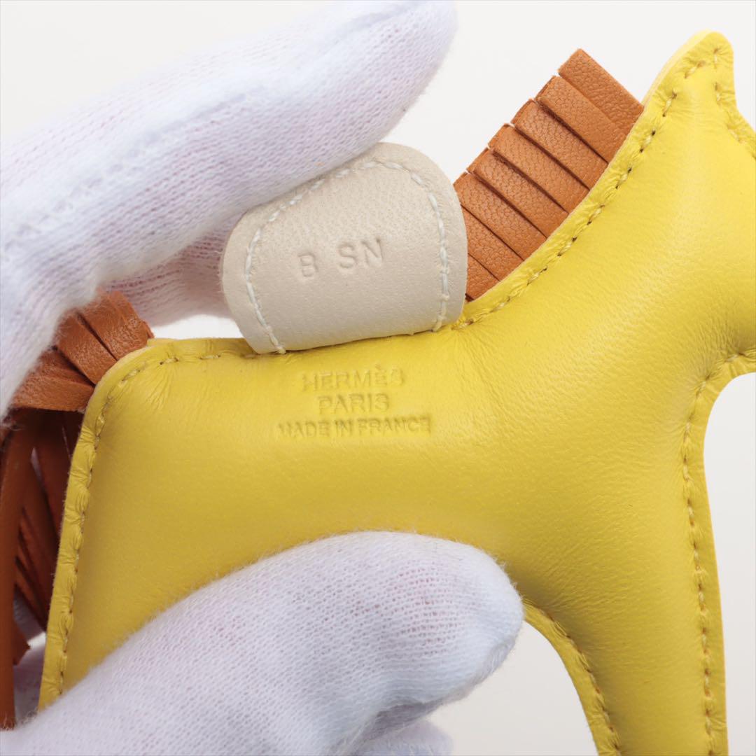 HERMES エルメス　Rodeo ロデオPM ホースイエローベージュチャーム