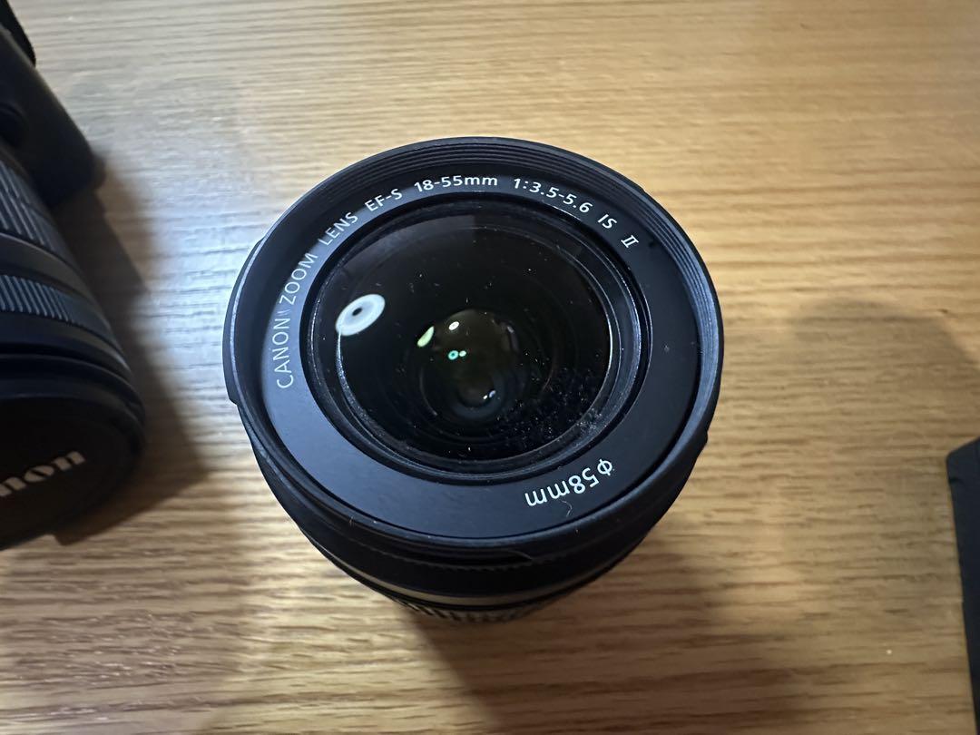 【値下げ】canon eos kiss x4 一眼レフ 三脚付き　レンズ２本