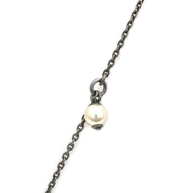 新品お得 シャネル ロングネックレス ブラック シルバー ココマーク 美品 yjgTV-m48625605141 好評在庫あ