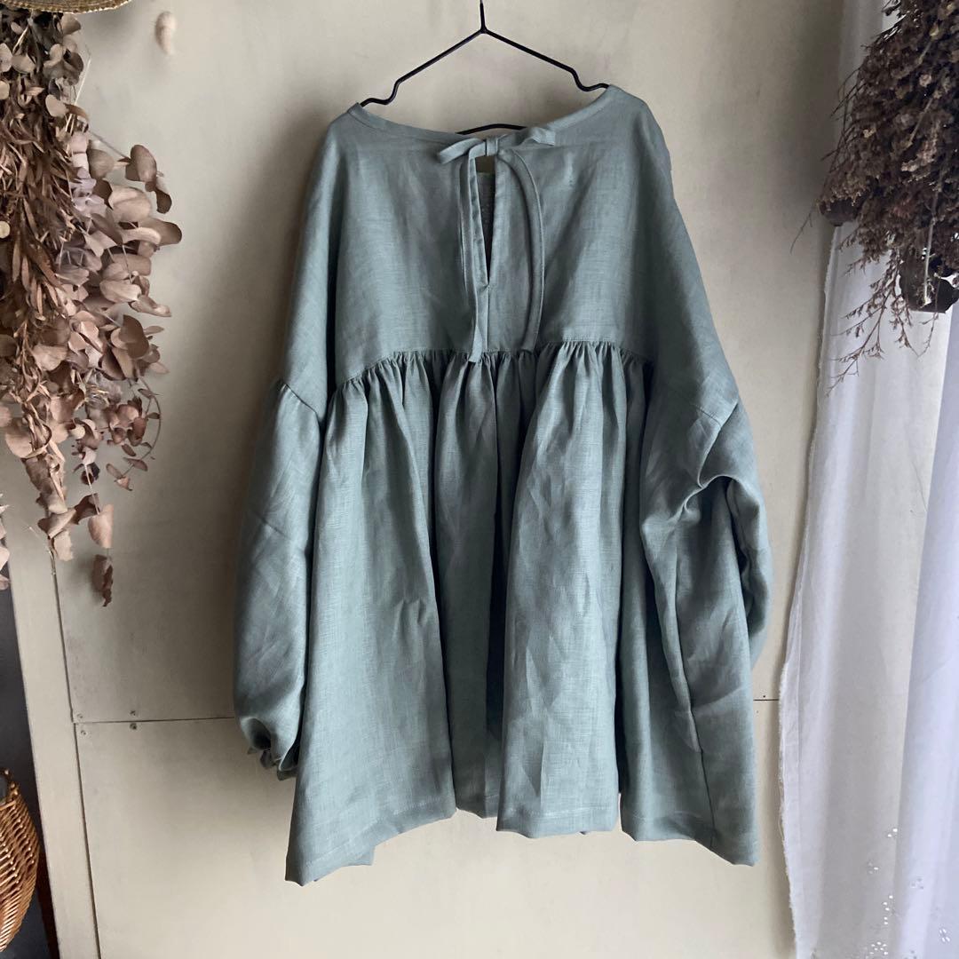 ミナペルホネン　タンバリン　ハンドメイド　トップス ミナペルホネンタンバリンハンドメイドトップス