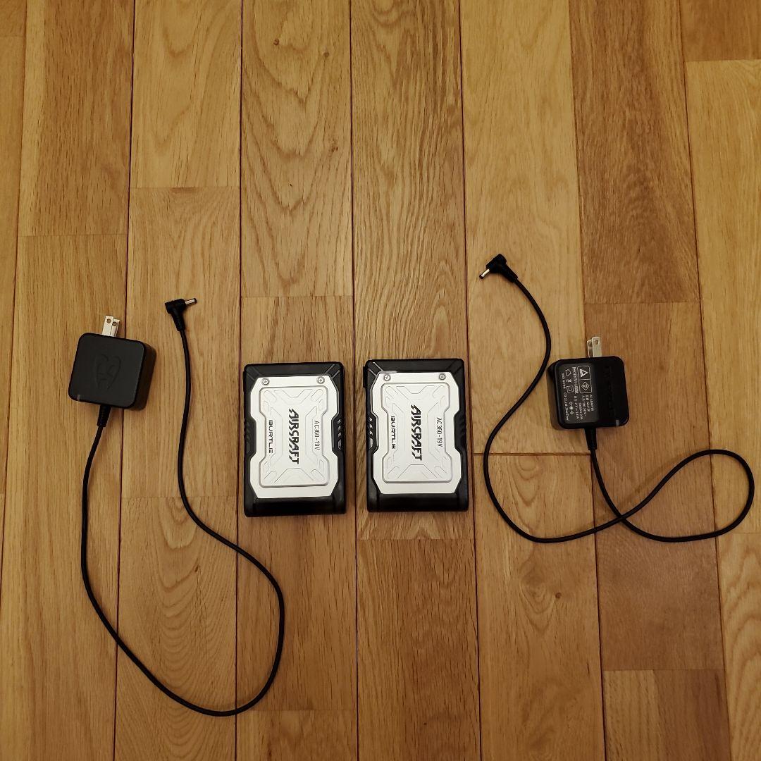 Burtle AC360-19V バッテリー2個と充電器セット ジャンク - メルカリ