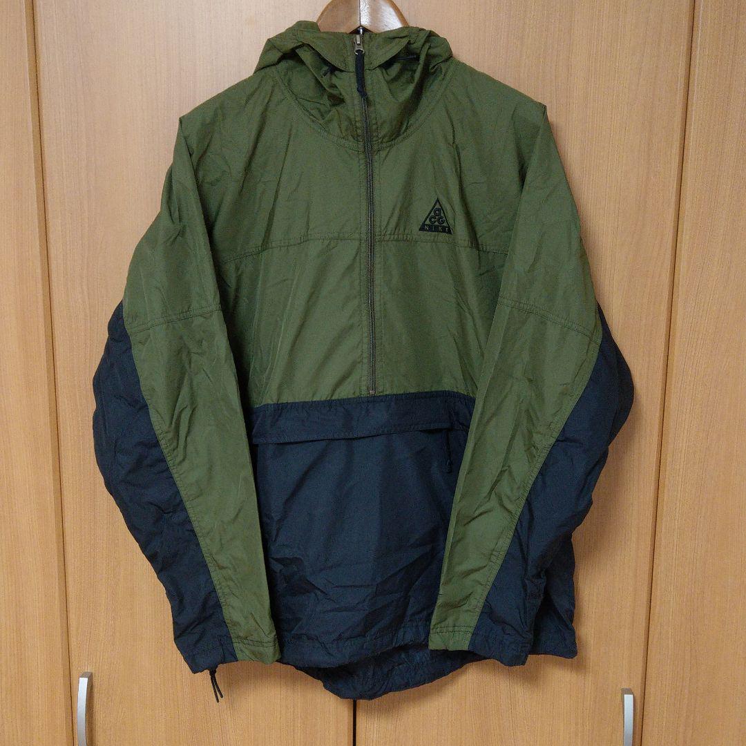 NIKE ACG アノラックパーカー　90s レア】【美品】NIKE ACGアノラック ハーフジップパーカー 90s M
