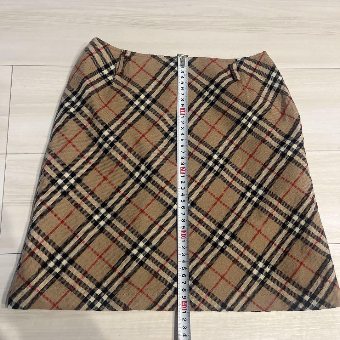 さしBurberry バーバリー ブルーレーベル スカート サイズ36
