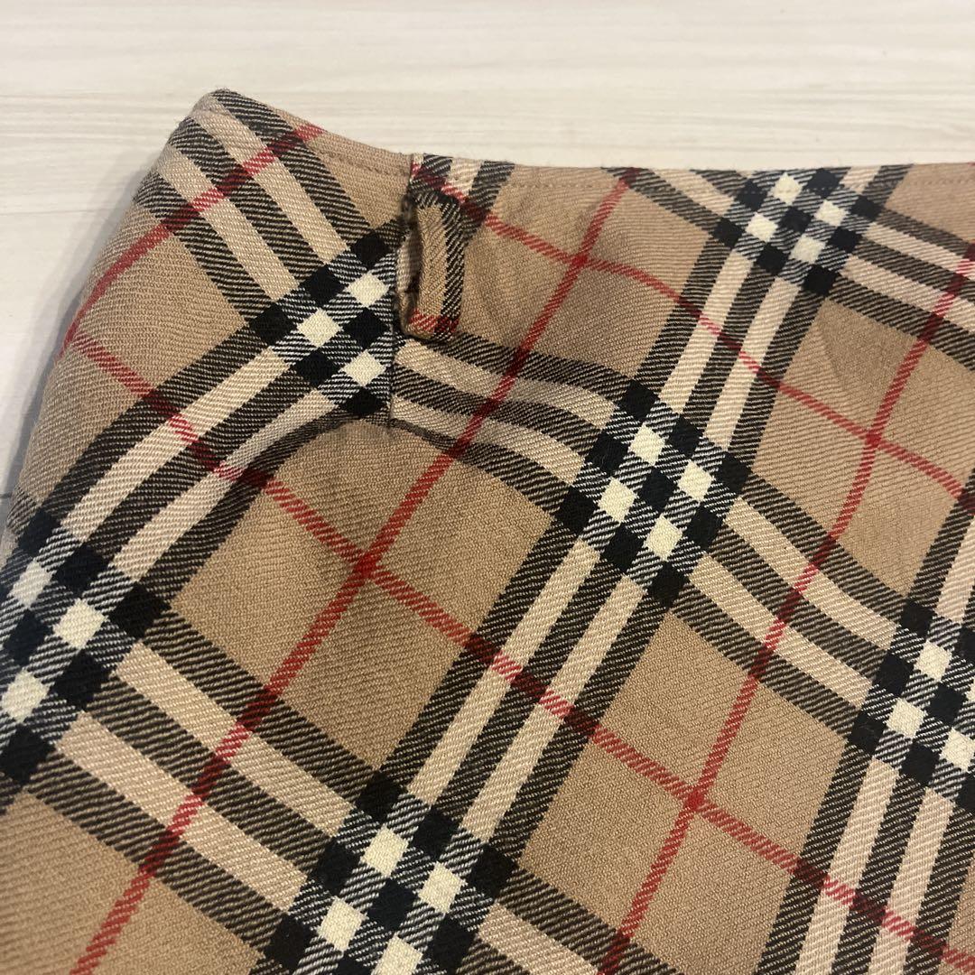 さしBurberry バーバリー ブルーレーベル スカート サイズ36