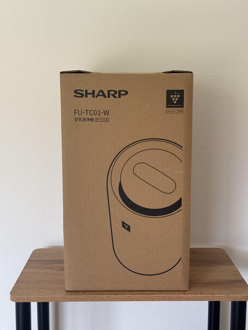 SHARP FU-TC01-W 空気清浄機 FU-TC01 | 空気清浄機：シャープ