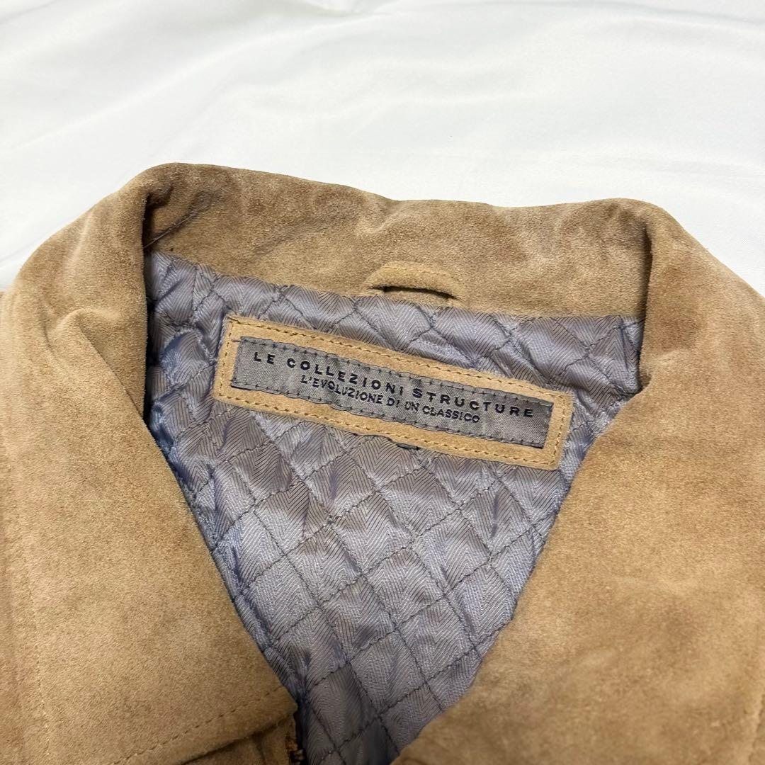 90s Structure suède leather jacket 90s Structure suède leather jacket