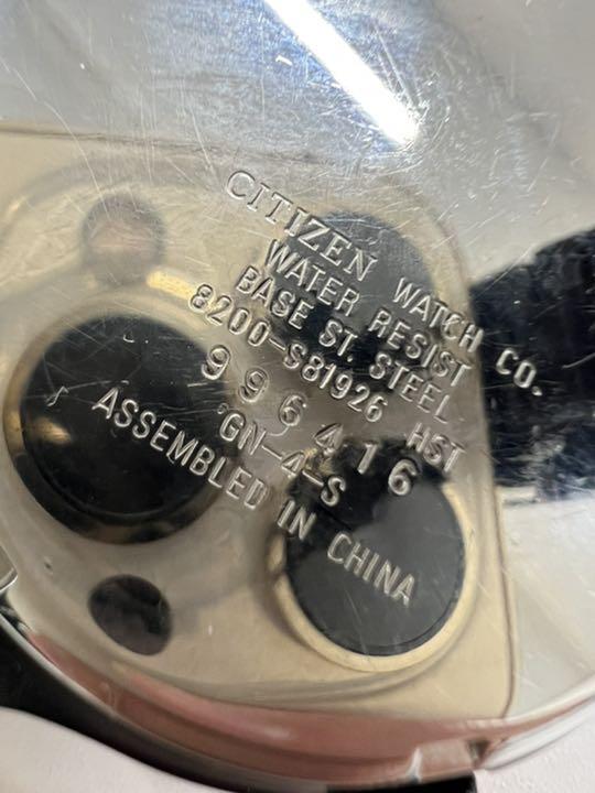 人気超歓迎 Citizen シチズン OXY 腕時計 稼働品 8200-S81926 r6EYG-m48632389188 100%新品格安