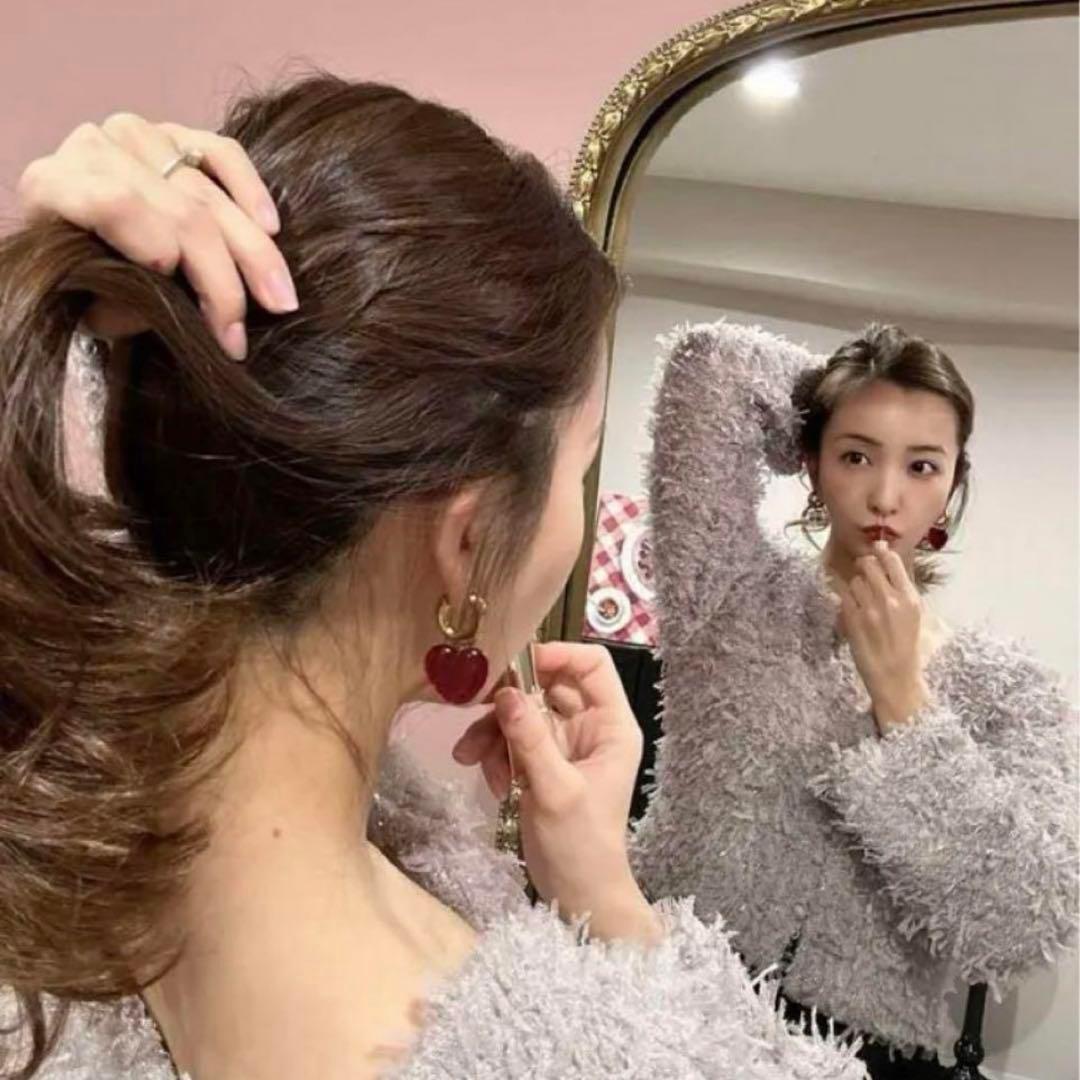 frayid ファンシーヤーンカーディガン