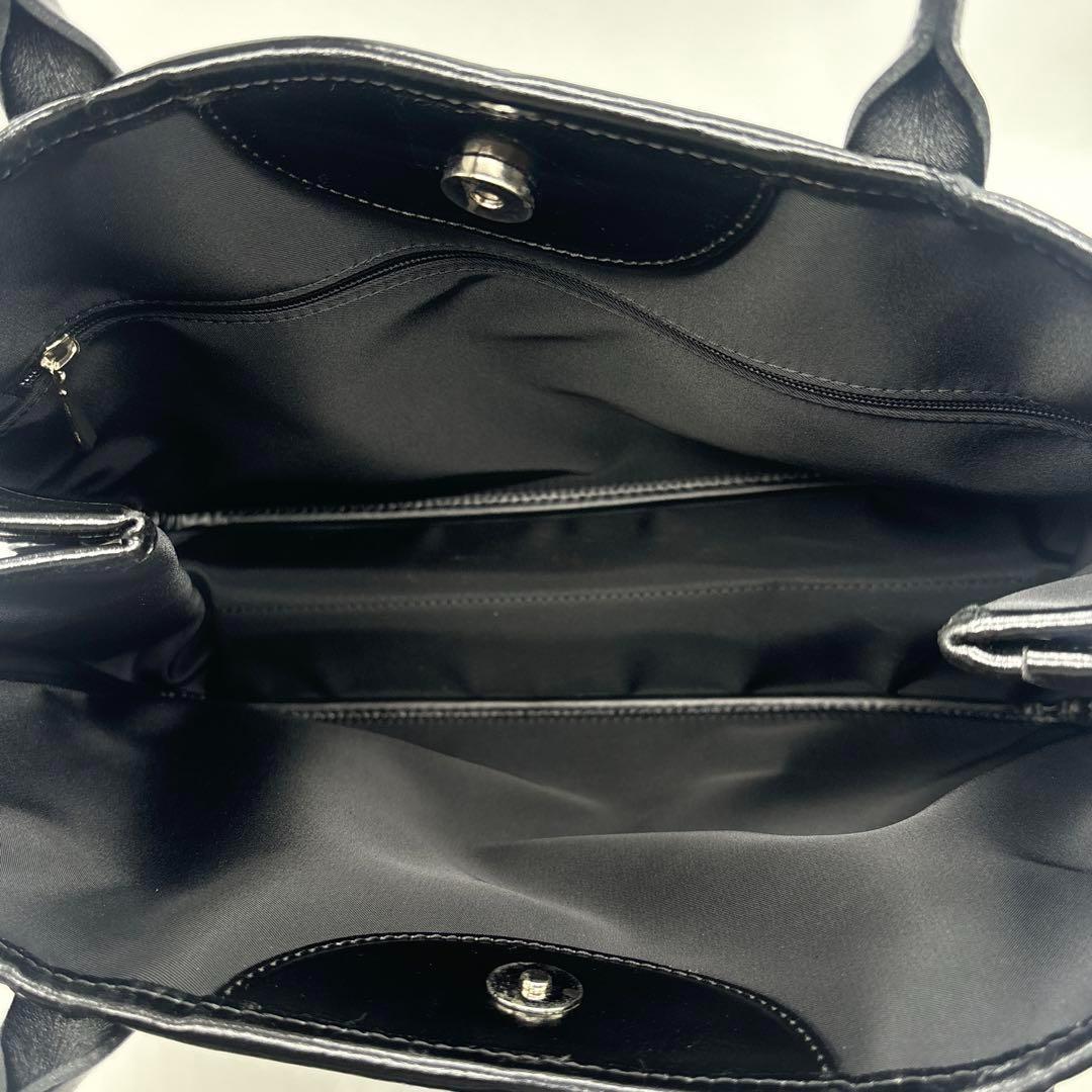 美品 LONGCHAMP ロンシャン ロゾ ナイロン ハンドバッグ トート
