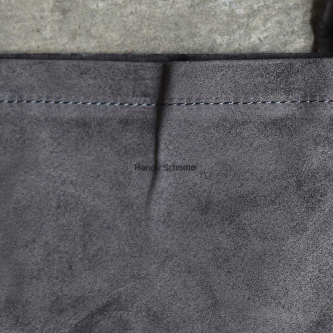 _　Hender Scheme Pig Bag M DARK GRAY