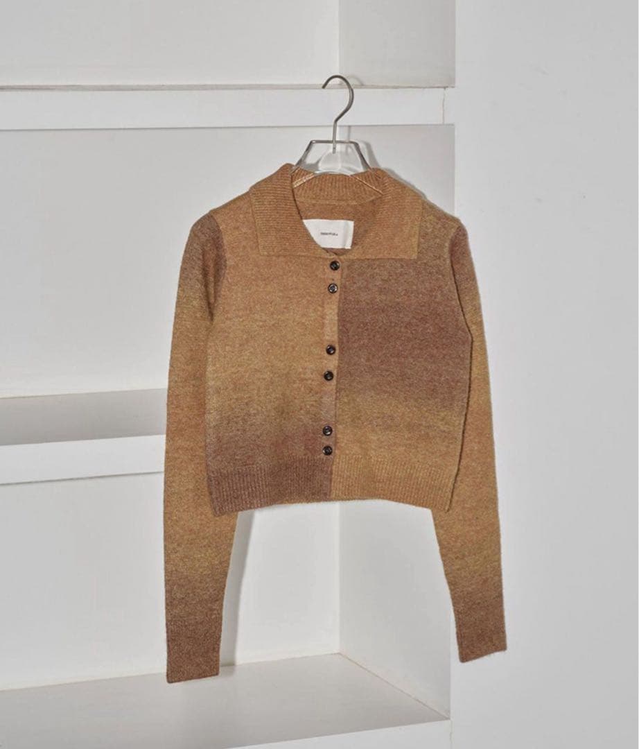 TODAYFUL トゥデイフル グラデーションニットシャツ