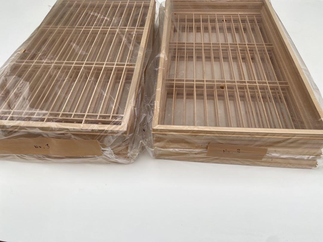 【メーカー直売】 立茂枠付き組子NO.3 (4組×2) - メルカリ その他