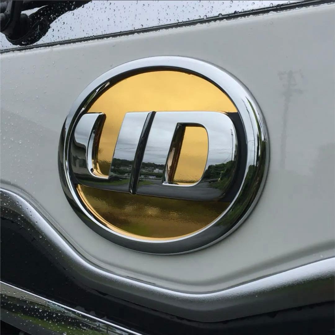 特価❗️高品質！UD トラック エンブレムステッカー メッキ マグネットタイプ 特価❗️高品質！UD トラック エンブレムステッカー メッキ マグネットタイプ