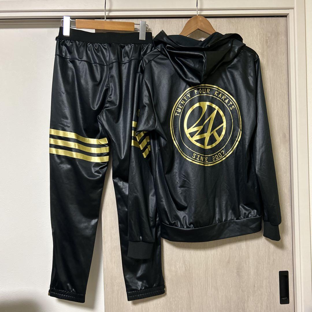 美品 adidas × 24karats セットアップ ジャージ s