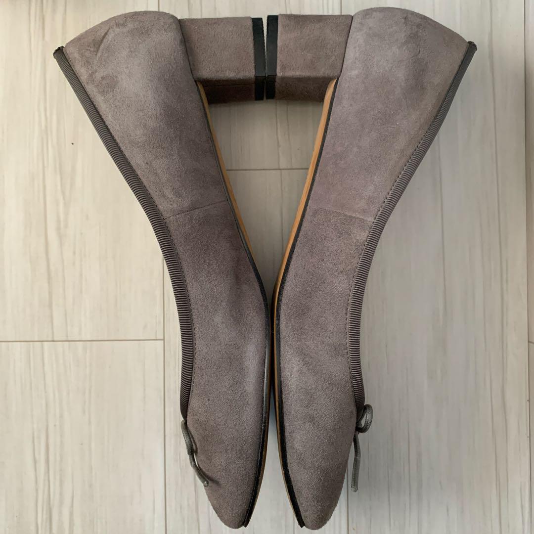 Odette e Odile⭐︎スエード⭐︎バレエシューズ⭐︎23.5cm⭐︎グレー Odette e Odile⭐︎スエード⭐︎バレエシューズ⭐︎23.5cm⭐︎グレー