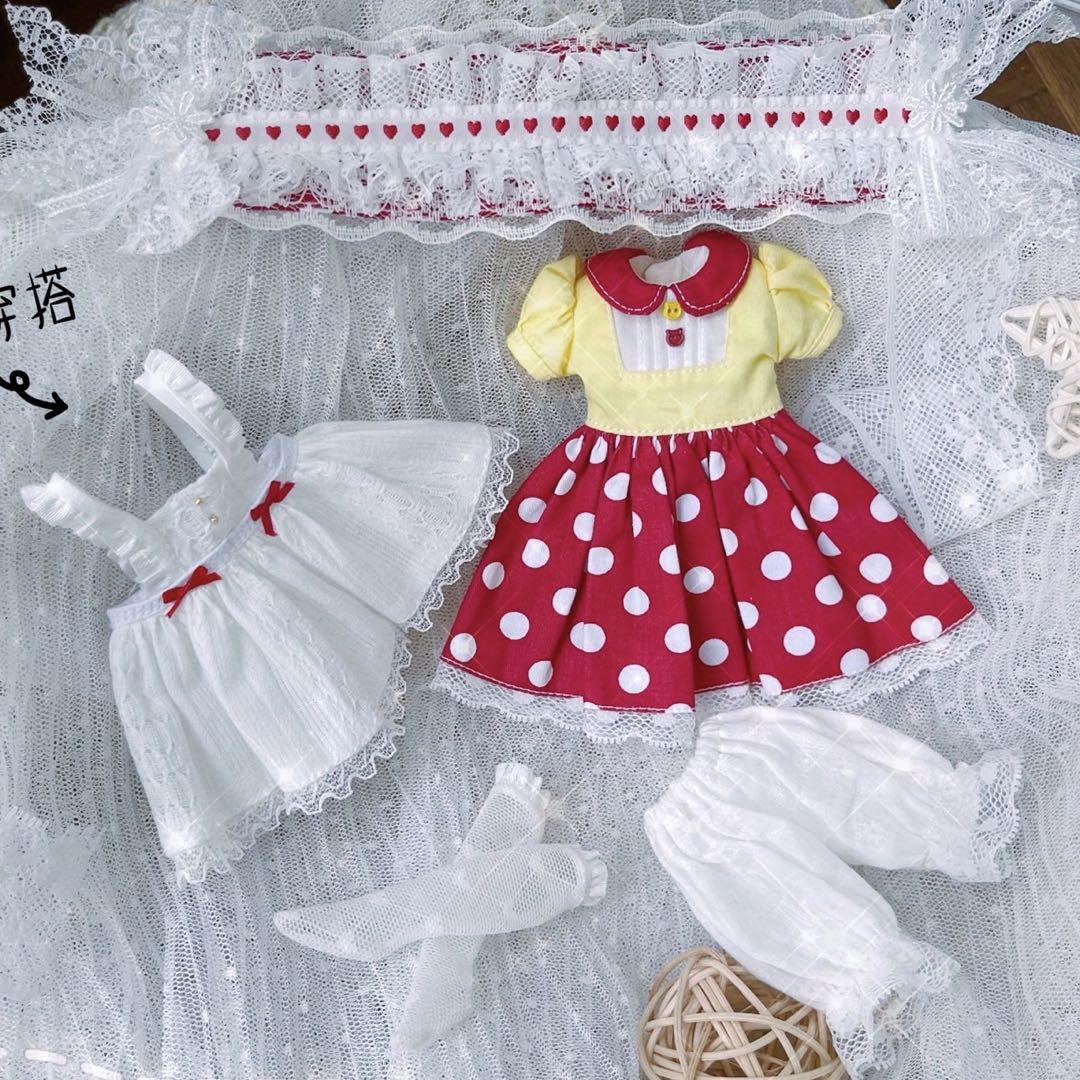 メイドカフェ 洋服アウトフィット　ハンドメイド ブライスドール　海外作家様