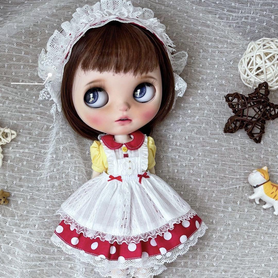 メイドカフェ 洋服アウトフィット　ハンドメイド ブライスドール　海外作家様