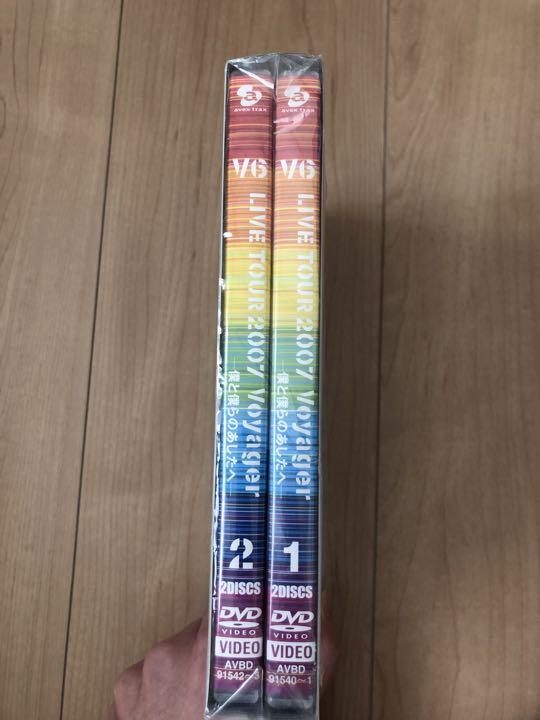 ≪未開封≫DVD V6 LIVE TOUR 2007 Voyager 初回限定版