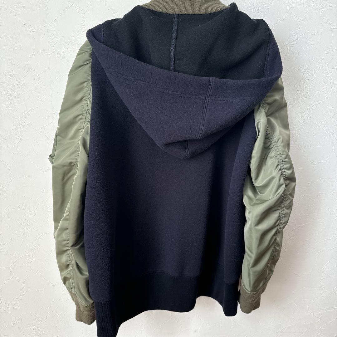 【専用】sacai サカイ　ナイロンツイルスポンジブルゾン　サイズ2
