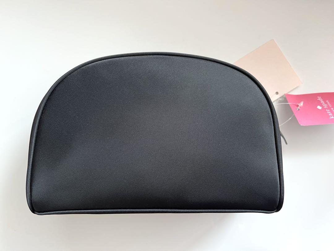 新品未使用保管品】Kate Spade 黒 ラウンド型ポーチ - メルカリ