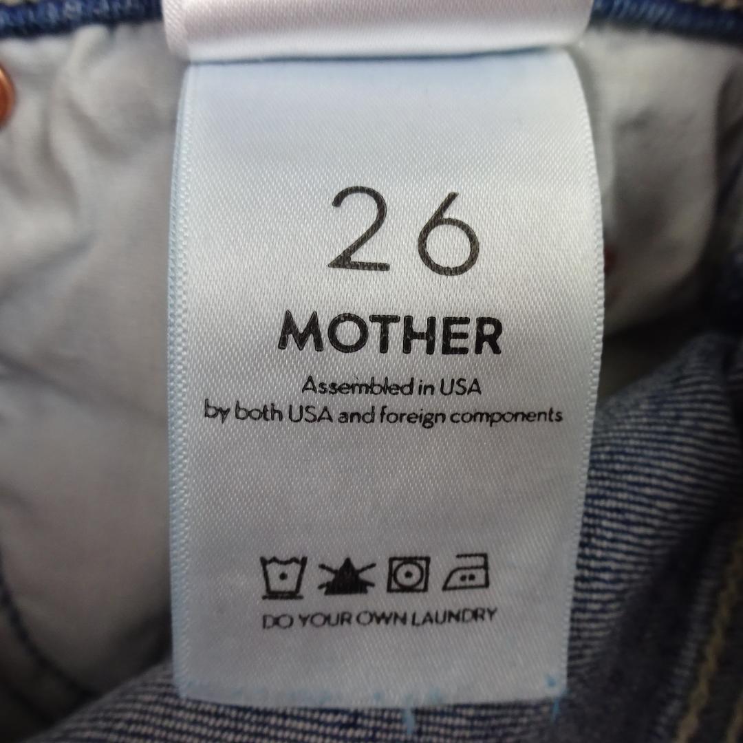 新品高品質 MOTHER 26 ウエスト約67cm b9dJc-m48648321158 カットオフハイライズワイドパンツ 限定品安い