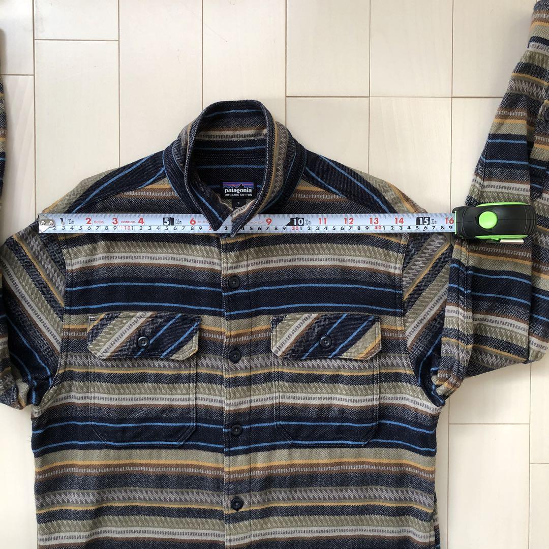 パタゴニアPatagoniaフィヨルドフランネルシャツＳ surfネイティブ