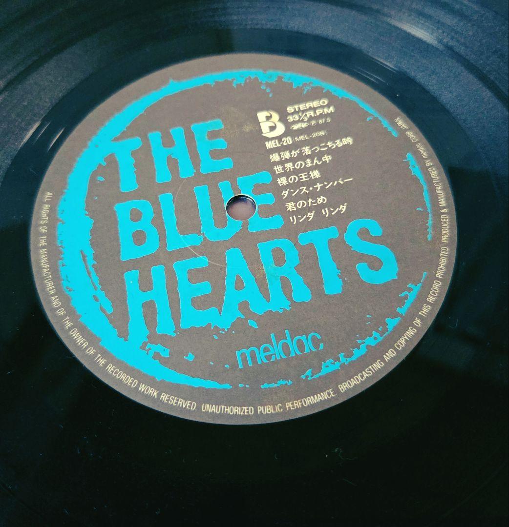 初回段ボールジャケ!THE BLUE HEARTS LPレコード MEL-20 - メルカリ
