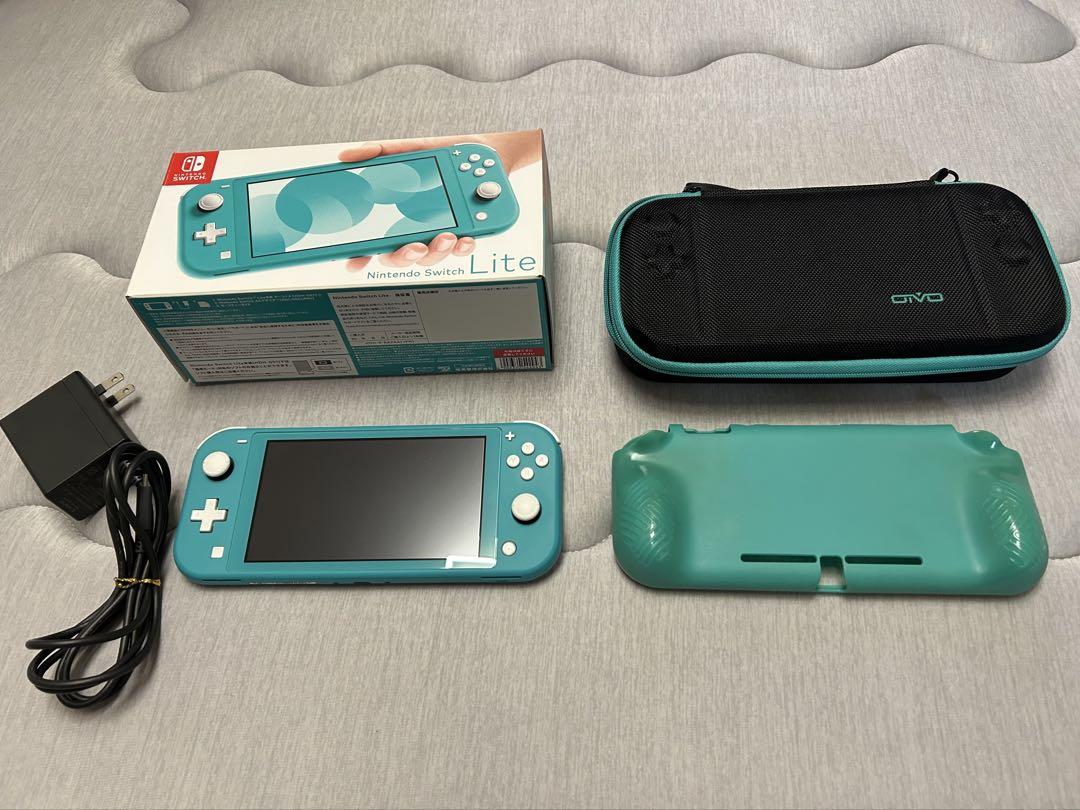 美品】Nintendo Switch Lite ターコイズ 本体