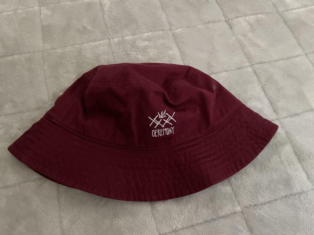 KingGnu CEREMONYツアーグッズ バケハ ボルドー レッド L/XL