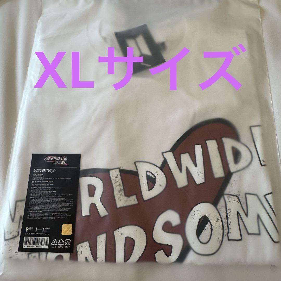 BTS ジン RUNSEOKJIN ツアーTシャツ JINL