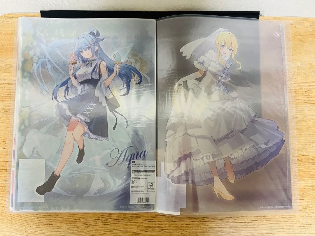 この素晴らしい世界に祝福を クリアポスター新品、♥