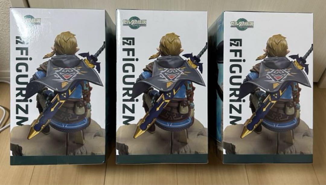FIGURIZMA リンク フィギュア 3体セット ゼルダの伝説 リンク FiGURiZMa 3体セット