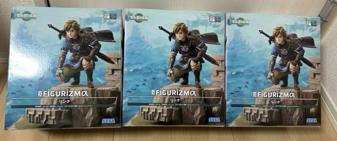 FIGURIZMA リンク フィギュア 3体セット ゼルダの伝説 リンク FiGURiZMa 3体セット