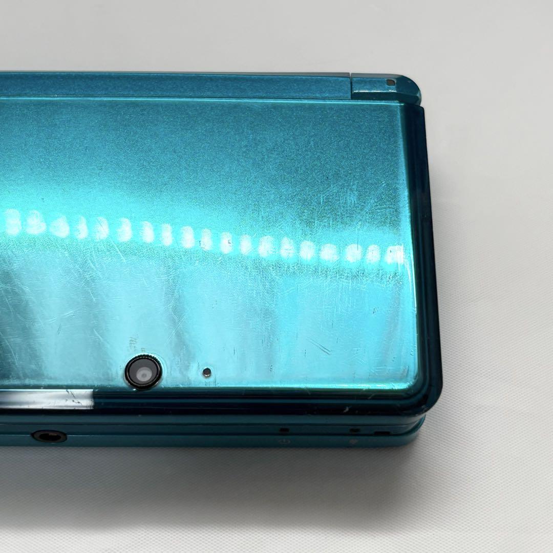 ニンテンドー3DS - ニンテンドー3DS アクアブルー 中古 任天堂 3DS ニンテンドー3DS 本体 完品 アクアブルー 中古