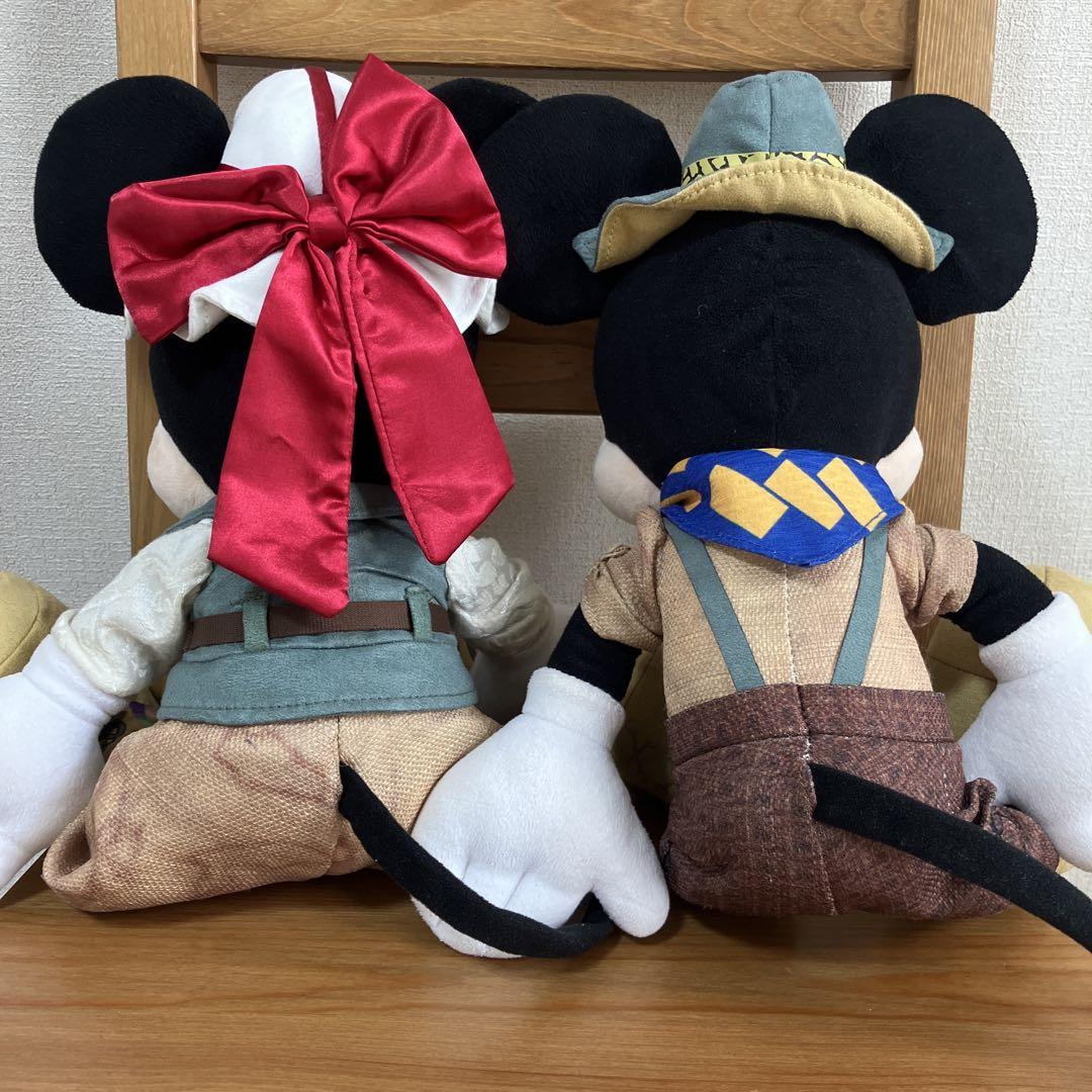 ミッキー・ミニー ディズニーエクスプローラーズロッジ　ぬいぐるみセット