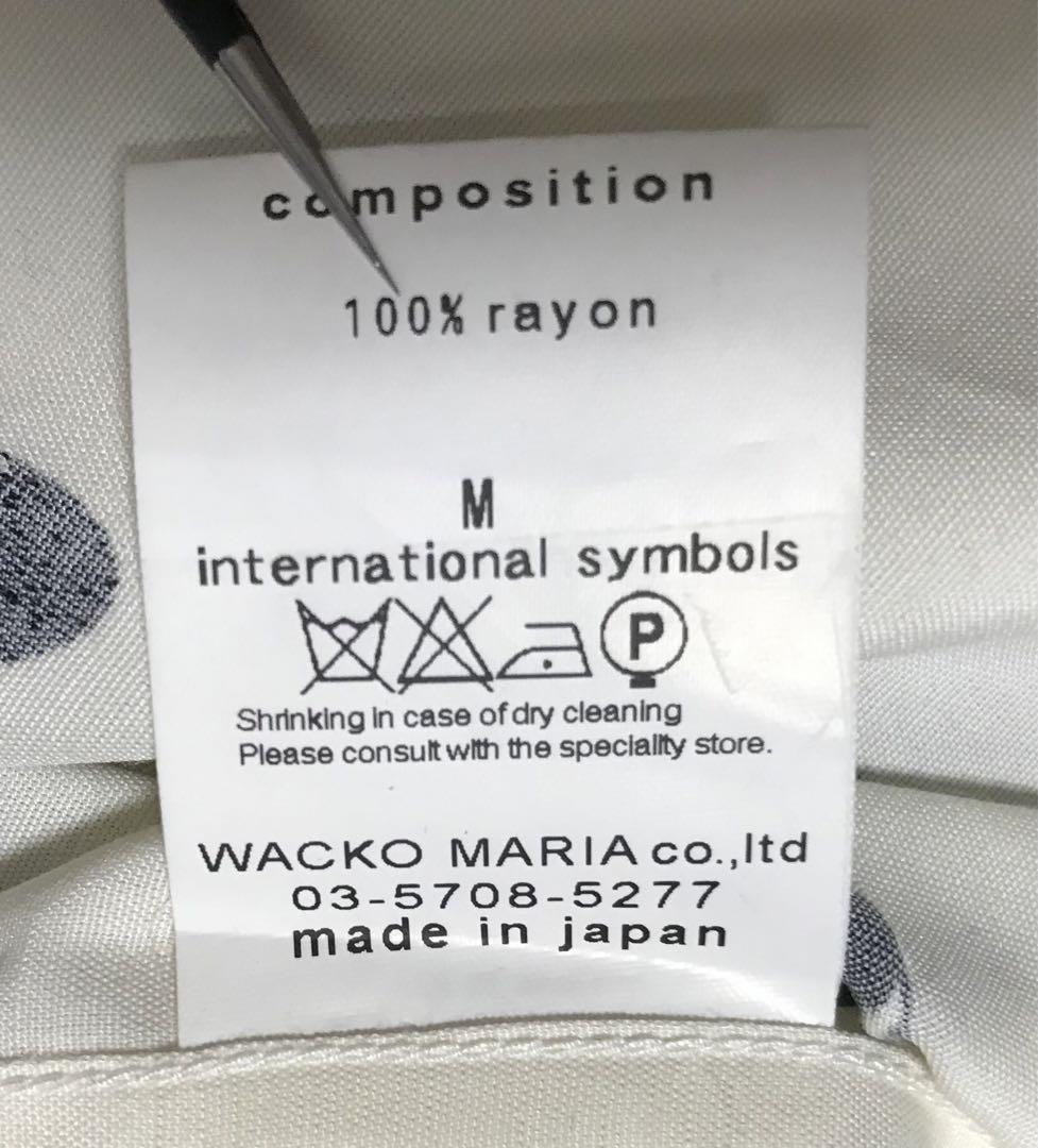 ワコマリア レコード柄 オープンシャツ 画像4