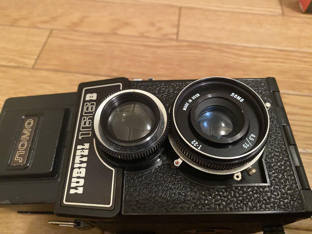 LUBITEL 166B 二眼レフカメラ 120mmフィルム付き - メルカリ
