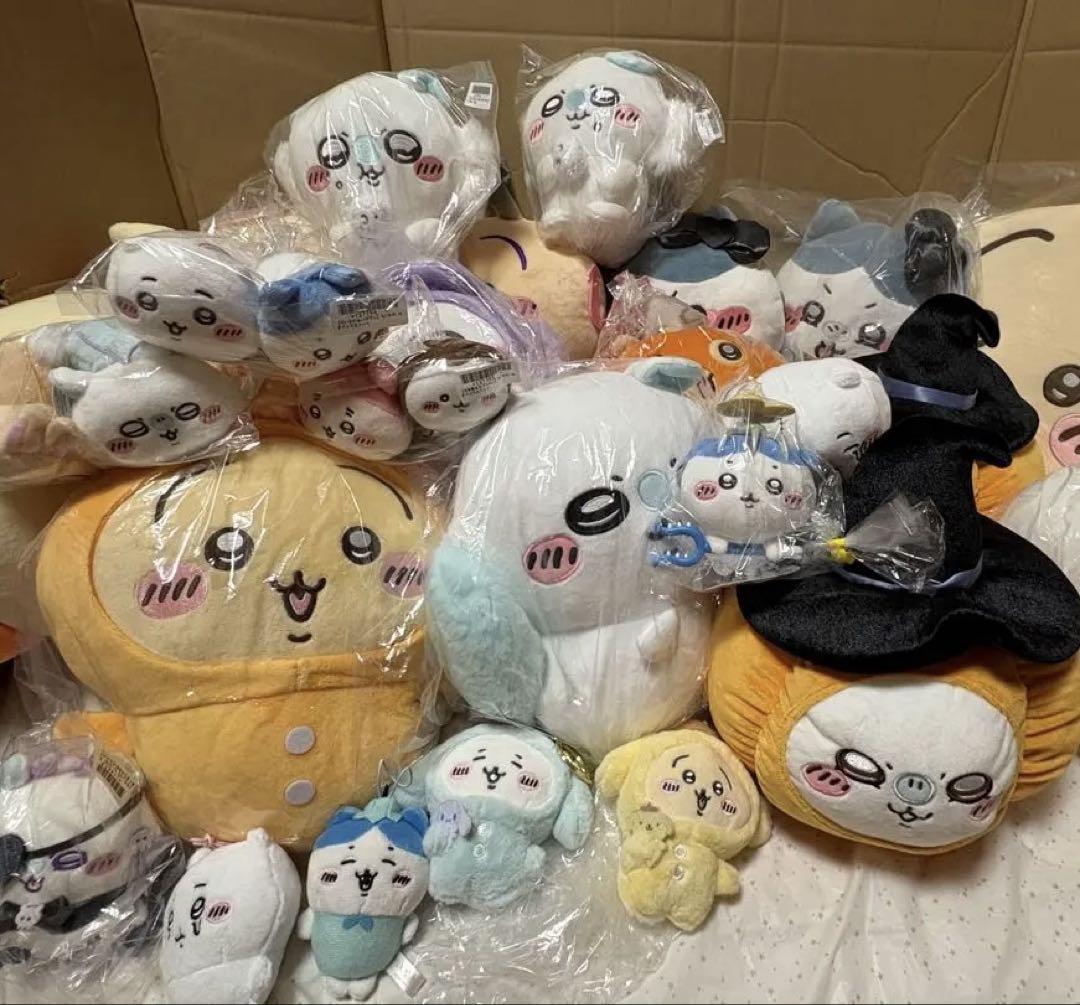 ちいかわ ぬいぐるみ、マスコット9点 まとめ売り ちいかわ ぬいぐるみ マスコット まとめ売り - メルカリ