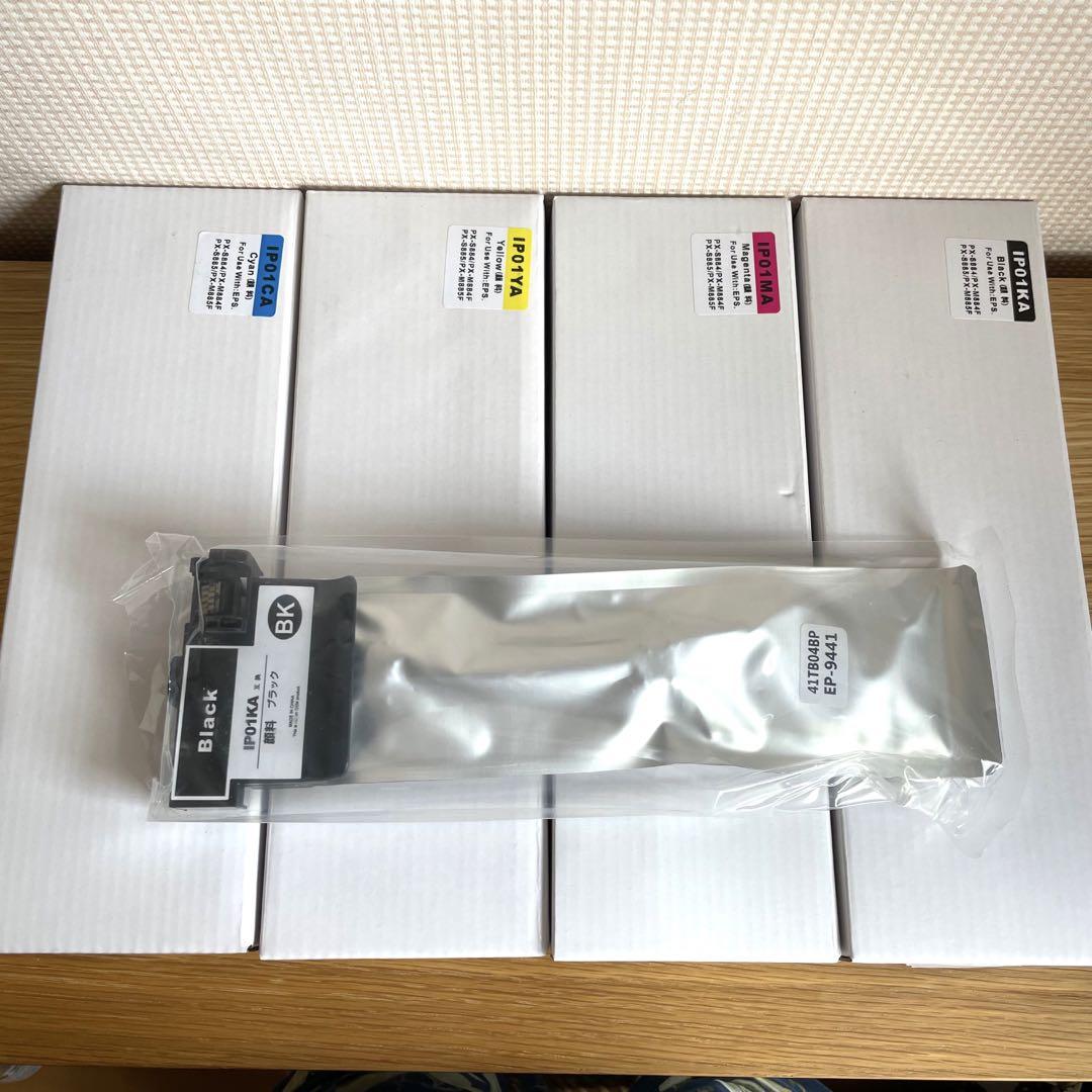 IP01A 互換インクパック エプソン(Epson)用 IP01A 増量4色